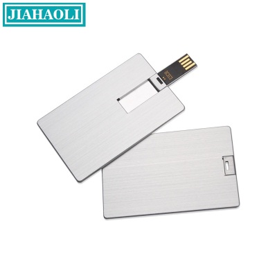 Jhl-up030 creative 8G 16G mini personalized metal card usb flash drive customized logo gift selling..