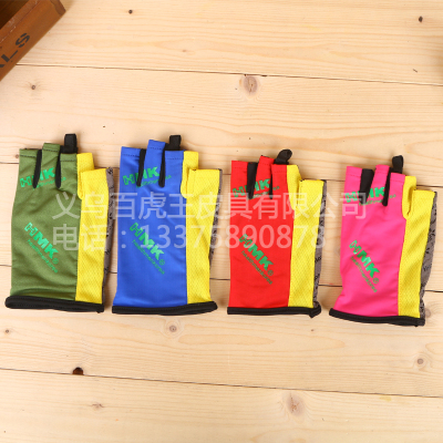 Car Knight Spring and Summer Mountaineering Sports. Sun Protection Anti-Slip Half Finger Riding Fitness Gloves.