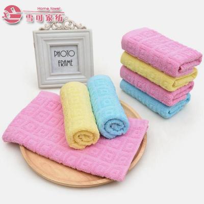 towel Pure cotton cheap and cheap foreign trade wholesale custom logo gift back face towel.