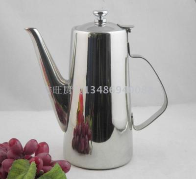 thick stainless steel kettle cold water kettle restaurant hotpot restaurant with large capacity .