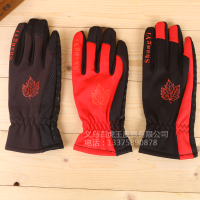 Manufacturer's direct-selling sports anti-skid glove rider for the ride to keep warm.