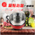 Domestic multi-purpose mini - round electric hot pot electric hot pot electric frying pan - frying pan to push hot style