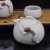 Ceramic tea set with a set of 10 pieces of your kiln tea ware pottery and porcelain ware of your kiln, jingdezhen gift.