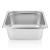 Stainless steel gastronorm container  1/2 American plate dining hall food bowl dish bowl dish cover kitchen utensils.