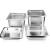 Stainless steel gastronorm container  1/2 American plate dining hall food bowl dish bowl dish cover kitchen utensils.