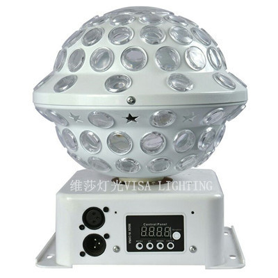 Up and down the crystal magic ball LED external crystal magic ball KTV room stage lighting laser stage light.
