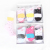 FUGUI girls' cotton sport socks with lace