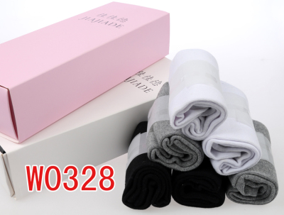  FUGUI gift box with combed cotton girls' and boys' socks.