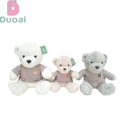 2018 Promotion Gifts Stuffed Cute Stuffed T-Shirt Bear Children Toy Wholesale