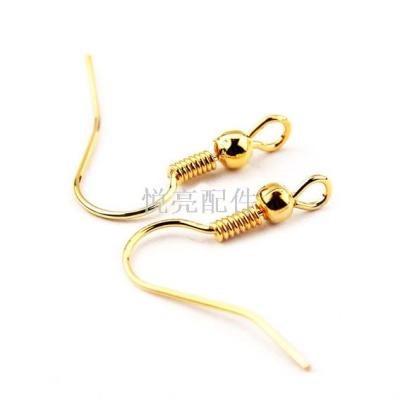 DIY accessories cross hook wholesale earrings accessories metal handicrafts ear hook earrings hook.