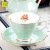 Oriental Ying Bone China Coffee Set Full Flower Ceramic Cup Dish Full Paste Coffee Cup and Saucer Ceramic British Style Afternoon Tea Teaware Set