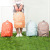 Cartoon animal South Korea waterproof bag multi-function folding travel backpack backpack backpack.