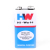 High power hi-watt (HW) 9V battery.