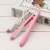 Hair straightener electric plywood color ceramic ion perm transparent box mini.