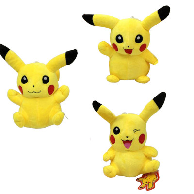 Foreign trade hot dog elf Pikachu plush toys magic baby plush toys around.