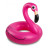 Manufacturer wholesale flamingo swimming ring 1.2m adult ring inflatable ring