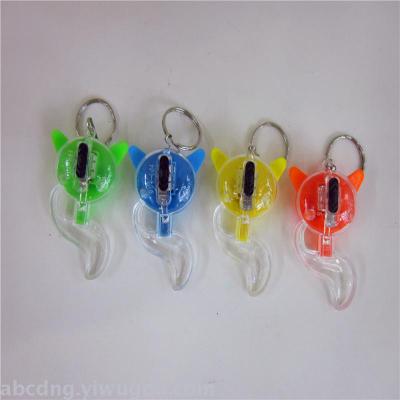Key chain lamp flash fox hang a small gift to give manufacturers direct sales.
