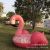 Summer hot inflatable sleeping beauty flamingo float water sofa adult children PVC inflatable toys