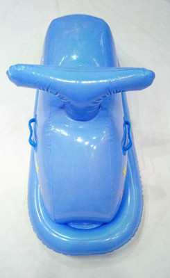 Manufacturers wholesale new inflatable motor water craft PVC children cartoon motor water sit upright