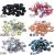 Acrylic Craft DIY Gems 8mm Flatback Earth Facets AB colors Acrylic Rhinestone Strass High Shine Nail Art Decorations