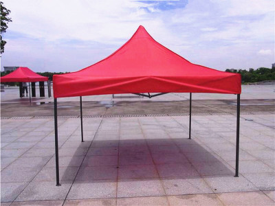 Manufacturer hot style iron frame tent black gold steel folding tent advertising tent 3*3m