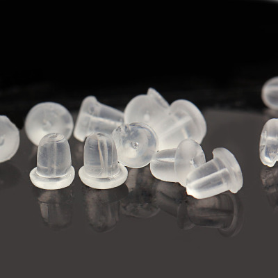 DIY accessories accessories wholesale of # sai plastic ear studs for anti-allergy and anti-detent 8 packs.