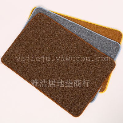 The floor mat of yajie house is not added cotton foot cushion kitchen bathroom vestibule mat.