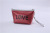 South Korean version: hot style printed love, pure color printing, creative and cute, zero wallet toiletry bag.