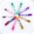 Creative stationery lovely multicolor ball pen ice cream fruit pen advertising gifts 8 color pen.