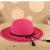 The han edition of the new style of the new MAO tie with the bowknot ladies straw hat small fresh sun shading beach hat 