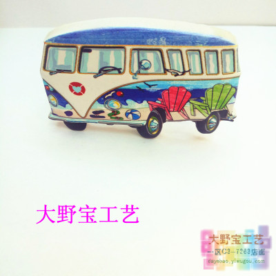 Resin-printed bus 3d refrigerator with bottle opener for simple and generous simulation.