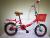 16 "20" folding car children bicycle accessories glow toy plush toys
