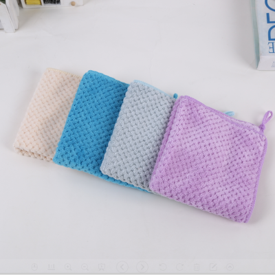 Manufacturer's direct selling towel coral-wool soft absorbent face towel.