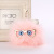 Fake fox fur ball key chain pendant owl hair ball key chain long hair ball pendant owl hair ball