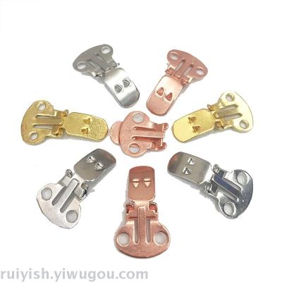 Supply All Kinds of Gold, Red Copper, Nickel, Gold Trousers Hook Clips, Iron Clamp, Price Concessions