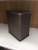 Shake lid wood grain stainless steel trash can.
