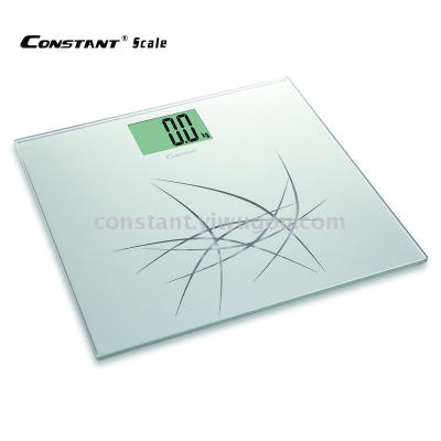 [Constant-307A] steel glass person weight scale health scale electronic personal scale.