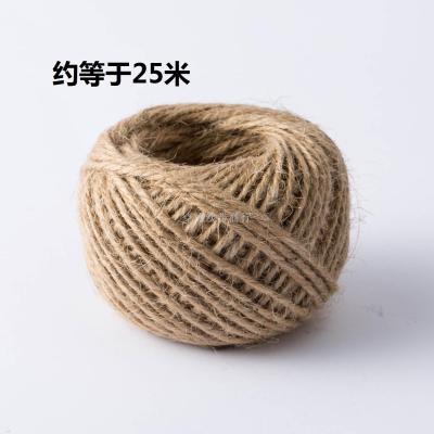 Colour hemp rope spherically 25 m  2.0mm