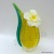 Glass process glass decorative pieces home decoration oblique mouth vase with hand-blown creative gifts.