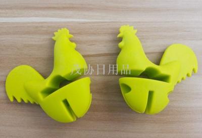 Creative Animal Silicone Spoon Holder Spoon Holder Silica Spoon Rest European Spoon Holder Baking Kitchen Utensils Processing Customization