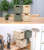 Paper Two-Layer Drawer Storage Rack-Beige Green, Colorful