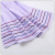 Colorful cotton soft suction striped towel face towel pure cotton thickened face towel.