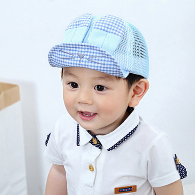 18 new south Korean version of children's hat baby hat for boys and girls soft eaves children duck tongue sun hat.