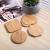 Real wood qi wireless charger green bamboo material mobile phone wireless quick charge.