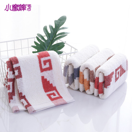 Factory Direct New Pure Cotton Towel Hair Labor Protection Towel Bee Towel Item No： 310