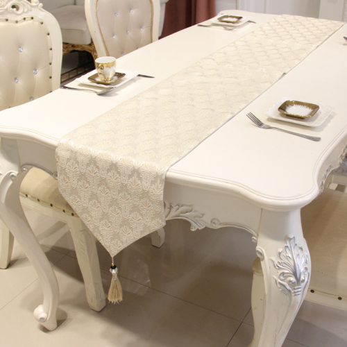 New House Modern Simple and Fashionable Table Runner European Luxury Chinese and American Style Nordic Dining Table Tablecloth Bed Runner Bed Runner