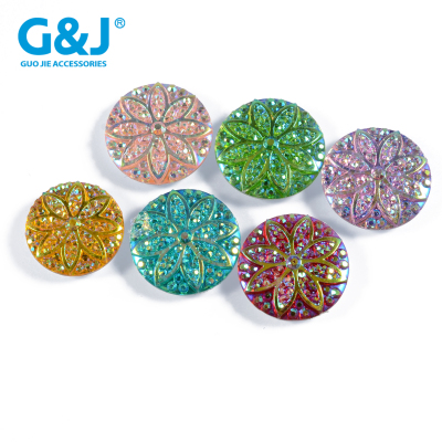 Resin diamond guojie accessories new and colorful accessories accessories accessories resin.