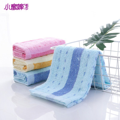 Vertical stripes face towel cotton towel cotton towel wholesale.