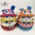 New south Korean version of children's straw hat cute baby cartoon sunshade hat wholesale.