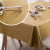 European-style table cloth waterproof and oil proof and anti-oil, rectangular table tablecloth tea table cloth.